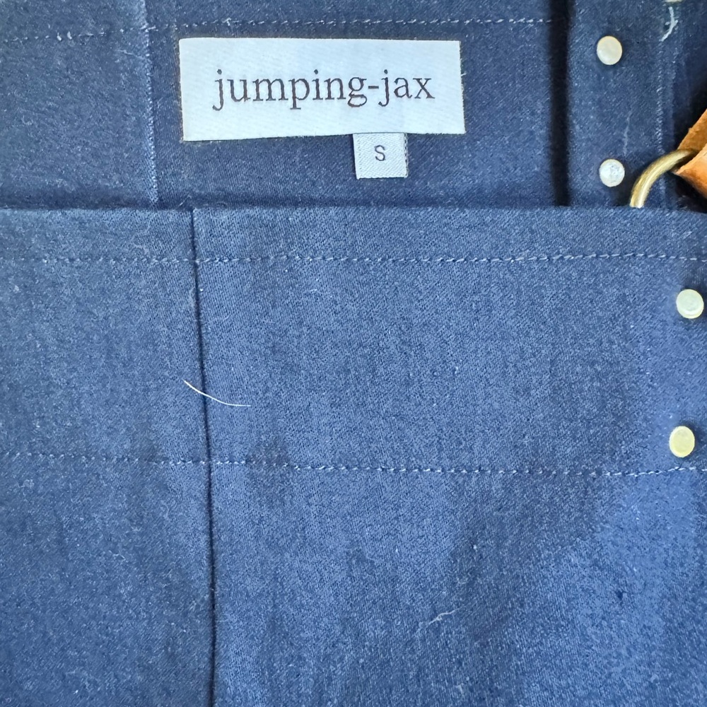 Jumping Jacks Denim Blue Jumpsuit